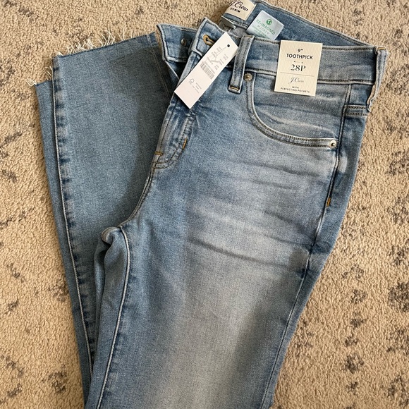J.Crew high rise toothpick size Petite 28 - Picture 6 of 11